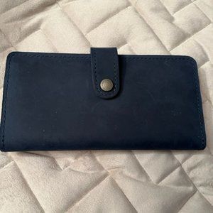 Portland Leather Bifold Wallet Color Deep Water